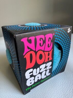 SHIPS TODAY! Nee Doh Fuzz blue Squishy Easter Fidget TikTok Viral Toy NEW